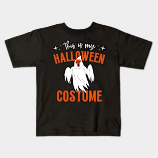 Funny This Is My Halloween Costume Kids T-Shirt